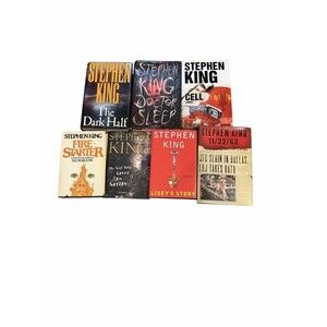 Stephen King Lot Of 7 Hard Cover books with Dustjacket